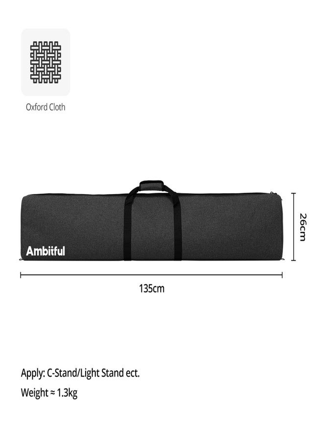 AMBITFUL PB20 Heavy-Duty Carrying Case for C-Stand, Light Stand, Tripod - Waterproof Tote Bag Compatible with Boom Arm, Camera Tripod, Fishing Rod, Spotting Scopes (Photography/Videography/Fishing) - Image 2